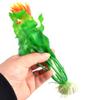 Ruilogod Plastic Aquarium Flower Decor, Simulated Grass Plants, 19 cm Tall, 7 Pieces view 4