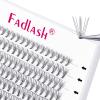 FADLASH Individual Cluster Lashes, 10D, 0.07 mm, C Curl, 10 mm, 120 pcs view 1
