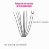 FADLASH Individual Cluster Lashes, 10D, 0.07 mm, C Curl, 10 mm, 120 pcs view 3