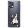 Shock-Absorbing Silicone Case for Realme 9 5G, Dogs 06 Design view 1