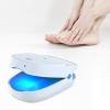 Nail Fungus Laser Treatment Device, Nail Cleaner for Toenails and Fingernails, Onychomycosis Remover for Home Use with 470 nm Blue Light, 660 nm Red Light and 905 nm Infrared Light (White) view 1
