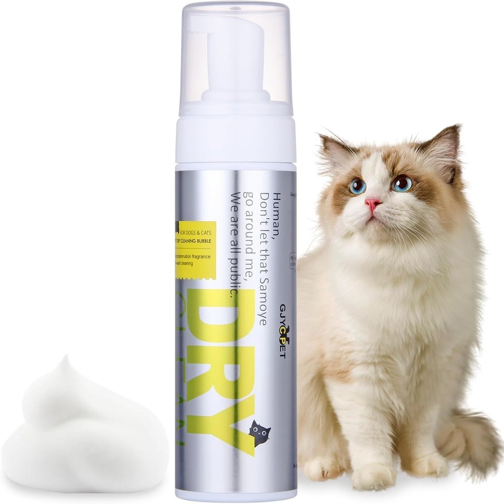 Waterless Dry Shampoo for Dogs & Cats, 200 ml