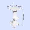 AIBOTY Beauty Rolling Cart, Salon & Spa Trolley with ABS Tray view 2