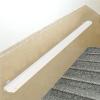 HMTE Wall-Mounted Wooden Stair Handrail, White, 150 cm view 4
