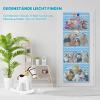 Fumupe Hanging Organizer with 4 Pockets for Stuffed Toys, Blue view 2