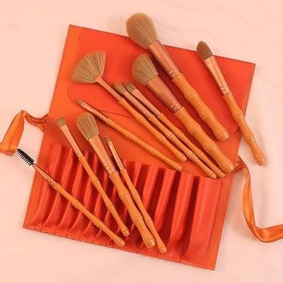 YQBUER 11-Piece Makeup Brush Set with Soft Hair