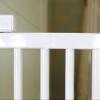 FJYDBTWJ Extra-Large Long Pet Gate for Dogs and Cats, Baby Gate for Doors, Stairs and Hallways, White Metal Indoor Safety Gate, 120 cm Wide, for Stair Balusters 111–115 cm view 3