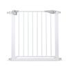 Extra-Wide White Metal Baby Safety Gate, Pressure-Mounted, 76 cm High view 1