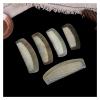 WERWER 1-Piece Natural Amber Hair Comb, Black view 3