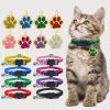 Uiopa Personalized Cat Collar with Sparkling Tags (Pink) view 4