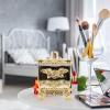 FOMIYES Vintage Cosmetic Cotton Pad Holder with Lid view 2
