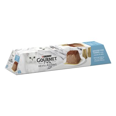 Purina Gourmet Revelations Wet Cat Food with Tuna, 24-Pack (24 x 57 g)