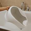 Nuby Ergonomic Bath Support for Newborns, Non-Slip, From Birth, Gray view 2