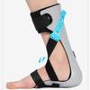 WILLQ Ankle Support Foot Orthosis, Adjustable Foot Valgus Orthosis and Drop-Foot Lifter for Foot Drop Correction, Right, S view 4
