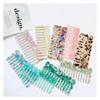 WERWER Korean Fashion Acetate Hair Comb, Colorful Hairdressing Comb for Women and Girls (Color: 10) view 2