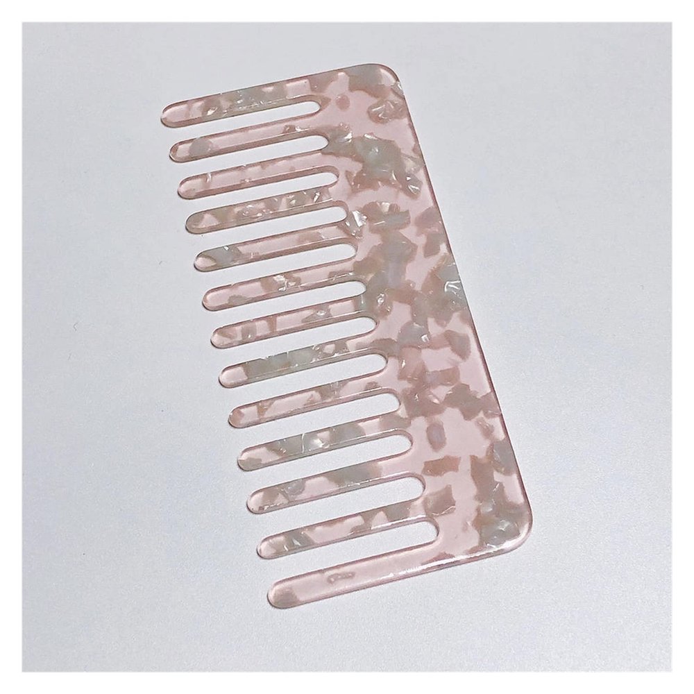 WERWER Korean Fashion Acetate Hair Comb, Color 13