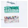 WERWER Korean Fashion Acetate Hair Comb, Color 13 view 3