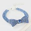 LtuzPet Rhinestone Pet Collar with Bow, Adjustable view 4