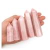 Kigauru Rough Natural Crystal, Pink Opal Point Tower, 1 Piece, 70–80 mm view 1