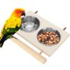 Stainless Steel Parrot Feeding Bowl view 2