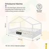 [en.casa] Treviolo Children's Bed 120 x 200 cm, White view 2