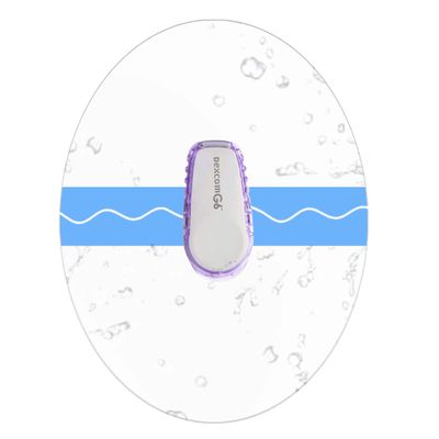 20 Dexcom G6 Patches, Waterproof, Self-Adhesive & Transparent, Skin-Friendly, for Swimming and Bathing (14-Day Adhesion)