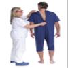 FERRUCCI COMFORT Cotton Senior Pajamas, Short Sleeves and Shorts, Navy Blue, XL view 2