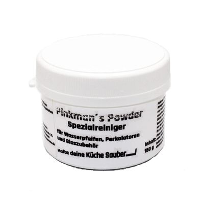 Pinkmans Powder Specialty Water Pipe Cleaner, 150 g Can with Screw-Top Originality Seal