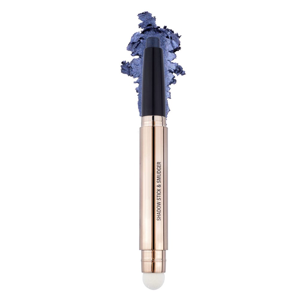 Double-Ended Waterproof Glitter Eyeshadow Stick with Sponge Applicator