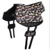 A&M Reitsport Riding Pad, Bareback Pad, Treeless Saddle 1102, Camouflage, Blue view 2