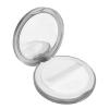 Refillable Loose Powder Compact with Puff and Mirror view 1