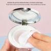 Refillable Loose Powder Compact with Puff and Mirror view 3