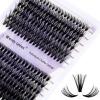 WENDY LASHES 30D/40D C Curl Cluster Lash Extensions, 240 Pieces view 1