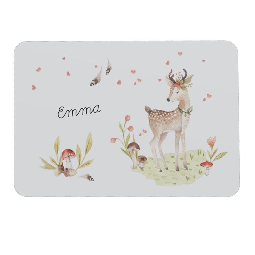 Personalized Deer Door Sign for Children's Room