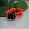 Nylon Collar 15mm Neon Orange Collie view 2