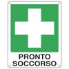 First Aid Emergency Sign, 12 x 14.5 cm view 1