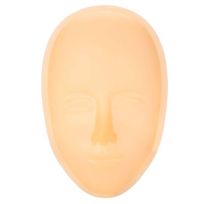 Eyelash Extension Practice Mannequin Head, 5D Permanent Makeup Training Skin #01