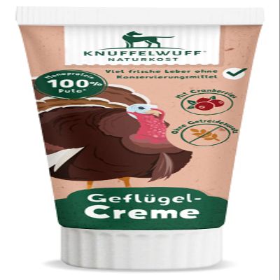 Knuffelwuff Tube Snack Dog Treats Turkey 3-Pack