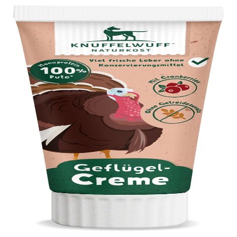 Knuffelwuff Tube Snack Dog Treats Turkey 3-Pack