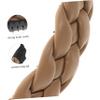 Wide Braided PU Headband for Girls, Retro and Simple view 4