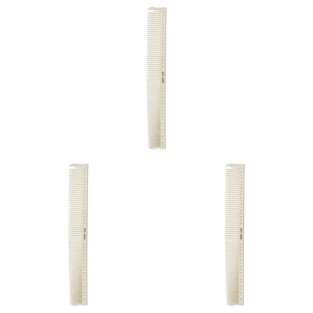 Antistatic, Non-Slip Hair Comb with Scale, 3-Piece Set