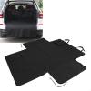 Hilitand SUV Dog Trunk Mat, Universal Car Seat Cover with Bumper Protection, Black view 1