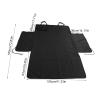 Hilitand SUV Dog Trunk Mat, Universal Car Seat Cover with Bumper Protection, Black view 2