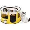 YAOTT Portable Foldable 8-Panel Pet Playpen for Dogs, Cats & Small Animals view 1