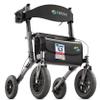 Helavo Outdoor Rollator Walker with Air-Filled Tires - Foldable view 1