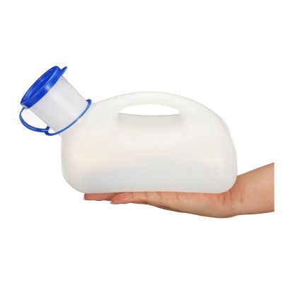 TOMYEUS Portable Unisex Urinal, 1200 mL, with Female Adapter
