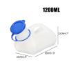 TOMYEUS Portable Unisex Urinal, 1200 mL, with Female Adapter view 3