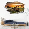 3D Wall Breakthrough Sticker, Farm Wagon, 83 x 55 cm view 4
