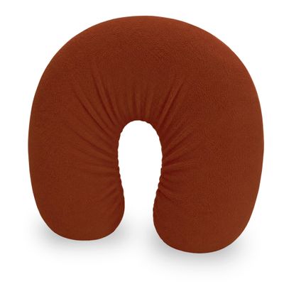 ZEN Red Terry Fitted Cover for Massage Table Headrests