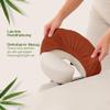 ZEN Red Terry Fitted Cover for Massage Table Headrests view 4